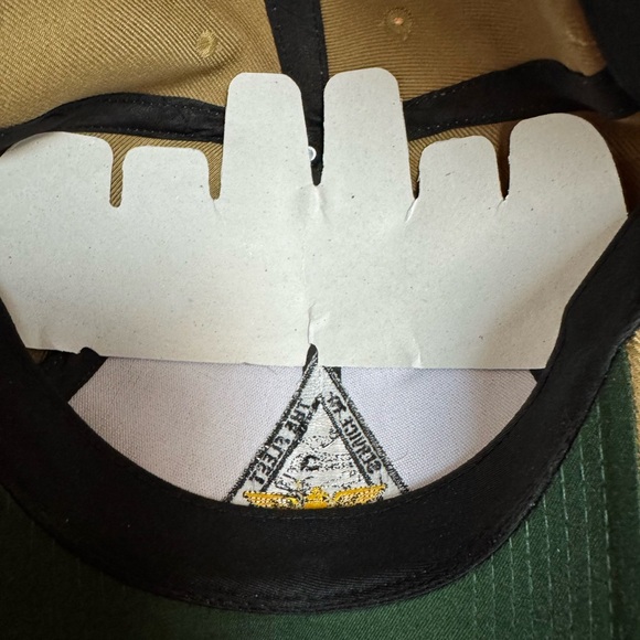 Tan NSA Naval Support Activity Lakehurst Adjustable Ball Cap - Picture 3 of 8